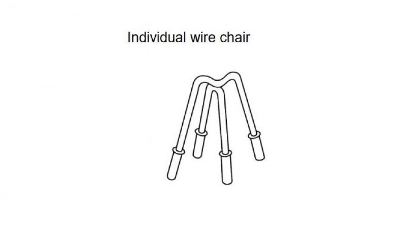 Individual wire chair