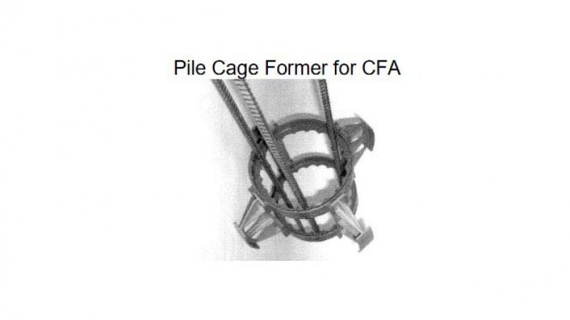 Pile Cage Former for CFA and Bored Piles